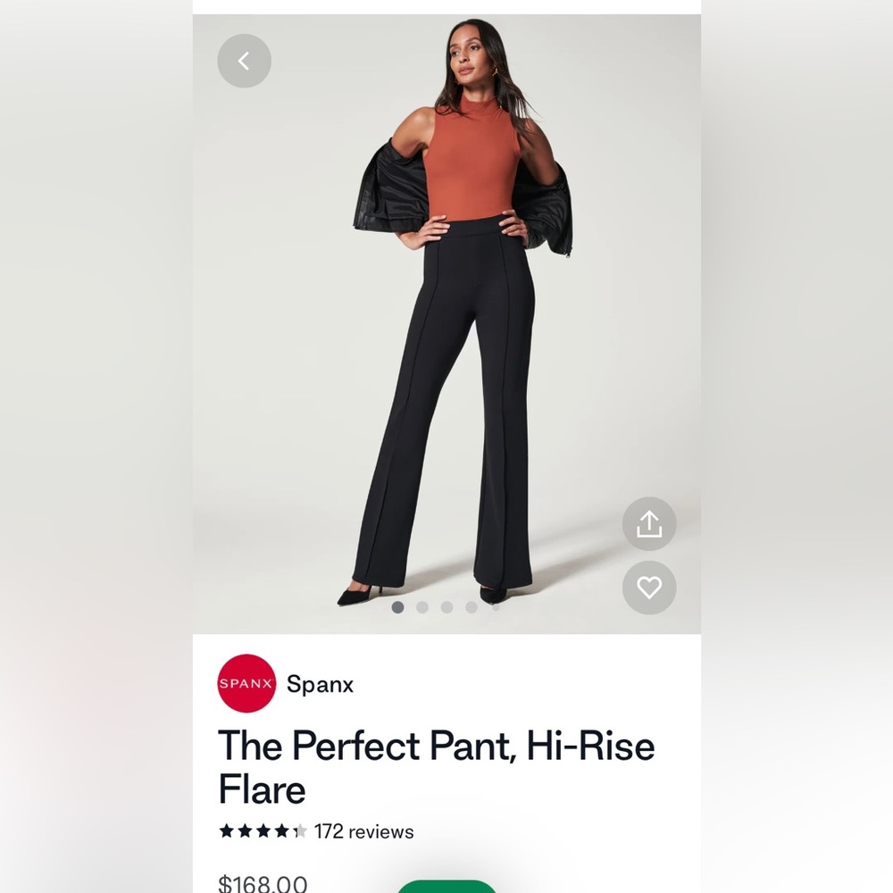 Spanx The Perfect Pant Hi-Rise Flare